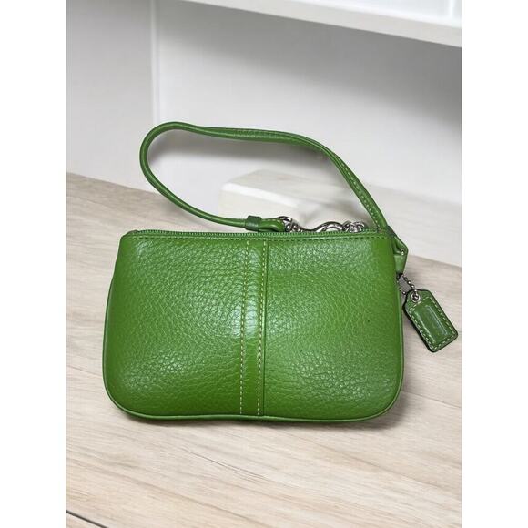 Y2K Coach F13084 Hamptons Braided Pebble Leather Satchel & Wristlet - Picture 8 of 16